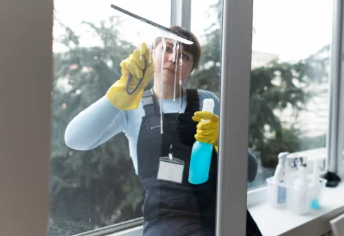 Nettoyage de vitres intérieures et extérieures à la Chapelle-Rainsouin